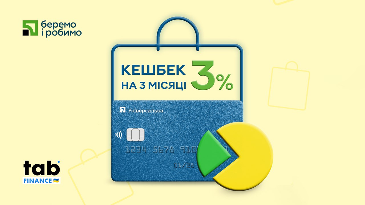 Кешбек на все від «ПриватБанку»