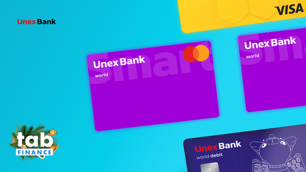 Зміна тарифів за картками «Unex Bank»